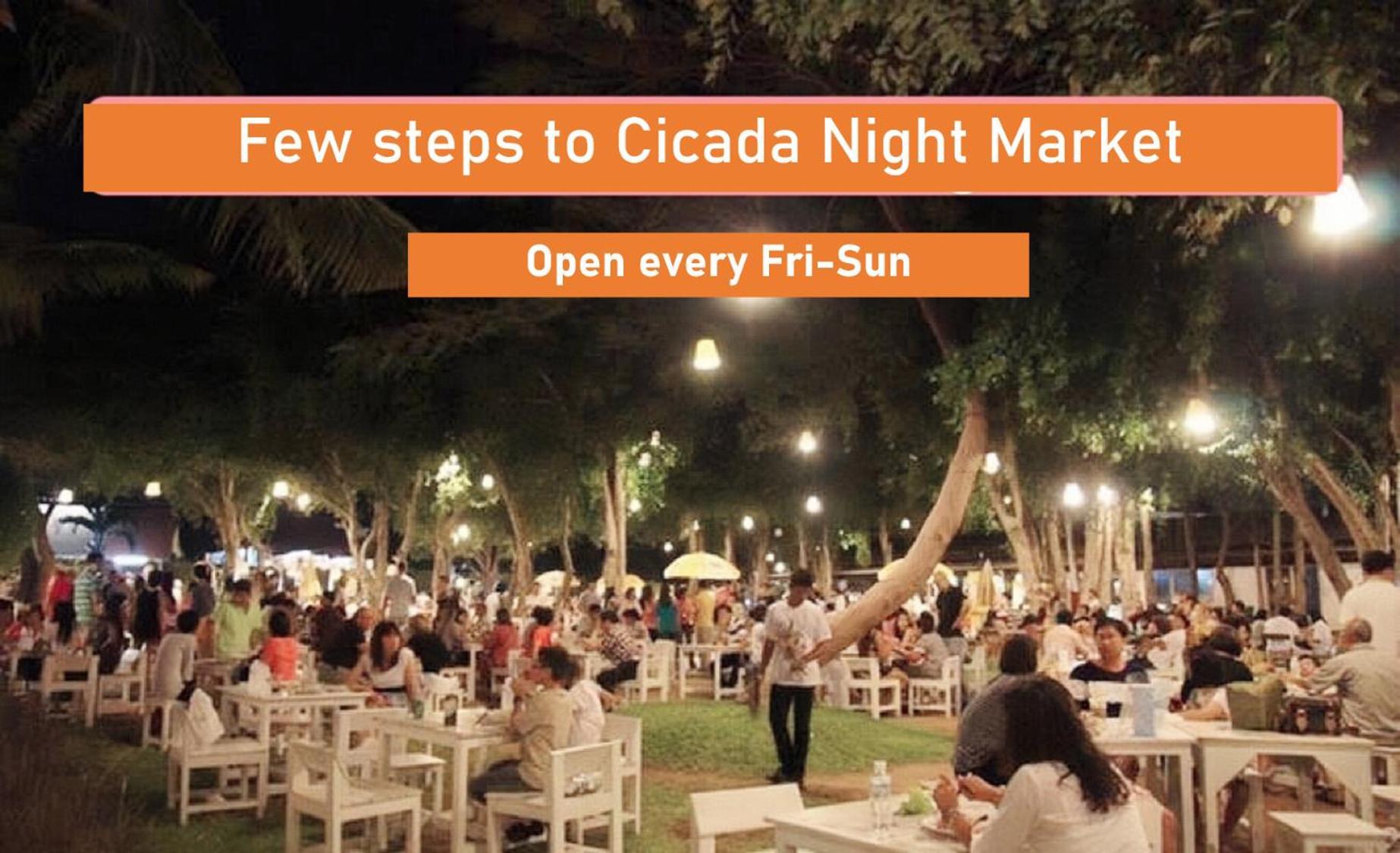 Highest Floor Close To Cicada And Tamarind Night Market Lahabana Condo หัวหิน ลาฮาบาน่า คอนโด ชั้นบนสุด ติดกับตลาดซิเคด้าและตลาดแทมมารีน Buitenkant foto